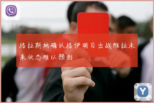格拉斯纳确认格伊明日出战维拉未来状态难以预测